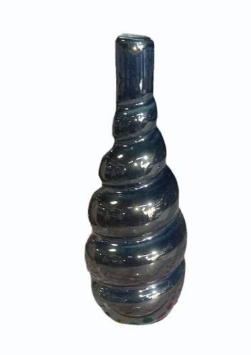 Black Ceramic Flower Vase, For Decoration at Rs 70/piece in Khurja | ID ...