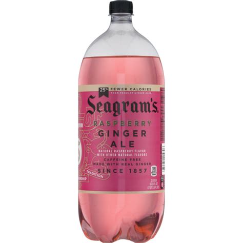 Diet Raspberry Ginger Ale Seagrams – Raspberry