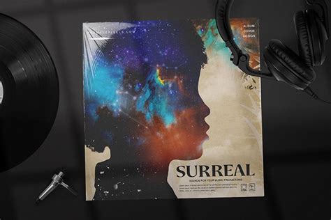 Surreal Album Cover - Photoshop PSD