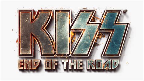 Kiss Band Logo Png - Kiss End Of The Road Logo, Transparent Png - kindpng