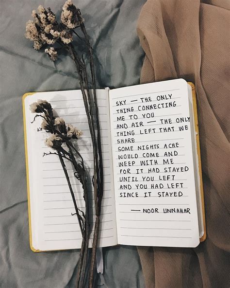 poetry by noor unnahar // journal journaling ideas inspiration notebook stationery studyblr ...