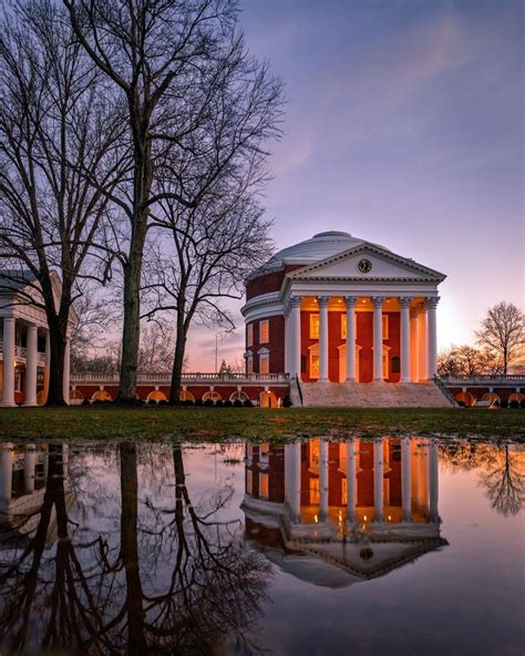 UVA Rotunda Reflections Picture | Photo | University of Virginia Art Print | Charlottesville VA ...