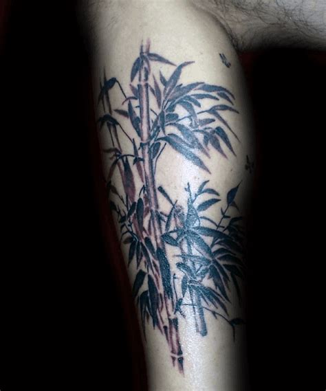 50 Bamboo Tattoo Designs For Men - Lush Greenery Ink Ideas