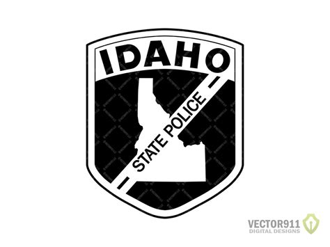 Idaho State Police Department Trooper Seal ISP Logo Law Enforcement ...