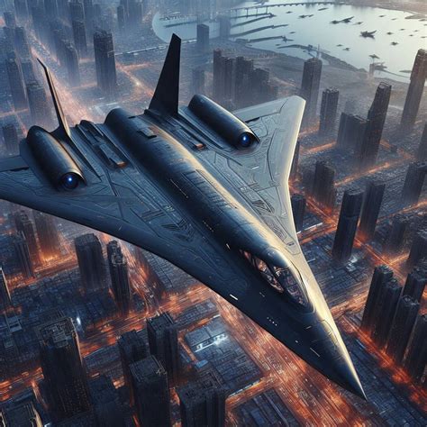 Futuristic Ilyushin Stealth Bomber Jet 4 by Jesse220 on DeviantArt