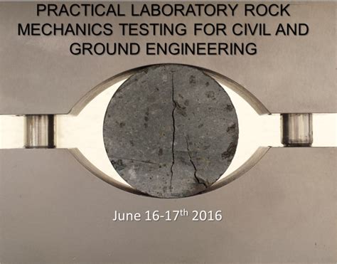 Practical Laboratory Rock Mechanics Testing - Geolabs