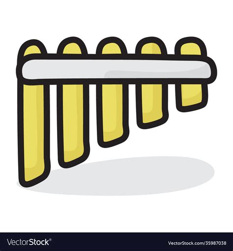 Marimba Royalty Free Vector Image - VectorStock