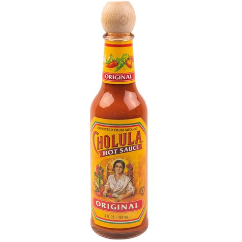 Cholula Original Hot Sauce, 5 fl oz - Walmart.com - Walmart.com