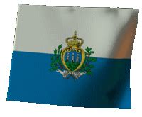 サンマリノ共和国の旗