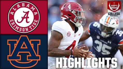 Iron Bowl: Alabama Crimson Tide vs. Auburn Tigers | Full Game Highlights - Win Big Sports