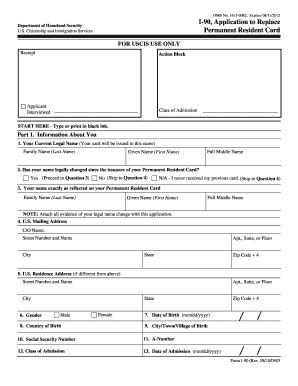 I 90 Form Pdf 2023 - Printable Forms Free Online