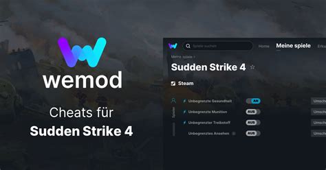 Sudden Strike 4 Cheats & Trainer für PC | WeMod