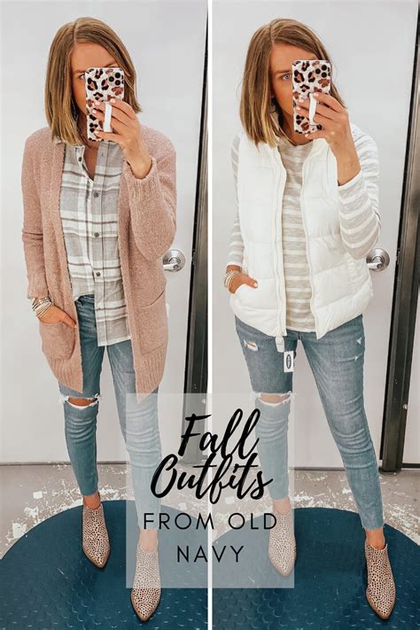 Casual Fall Outfits from Old Navy - Wishes & Reality