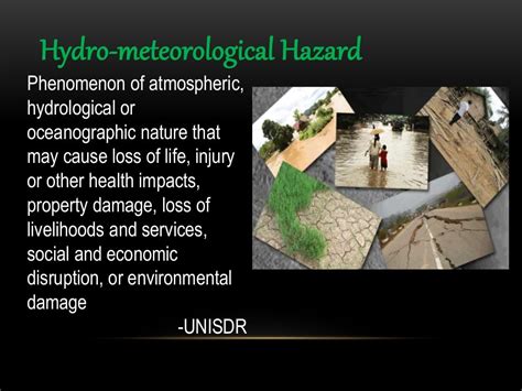 Hydrometeorological Hazards