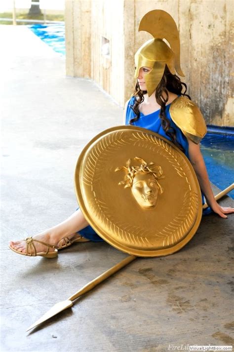 Athena costume from Greek Mythology - The Home of Fire Lily Cosplay | Athena costume, Greek ...