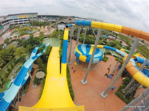 Fun at Austin Heights Water Adventure Park - Sengkang Babies