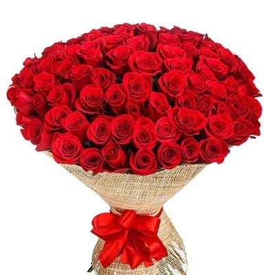 100 Red Roses in Bouquet Send to Philippines,Roses Bouquet to Philippines