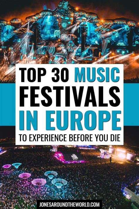 30 Best Music Festivals in Europe For Your Bucket List (2024) | Music festival, European music ...