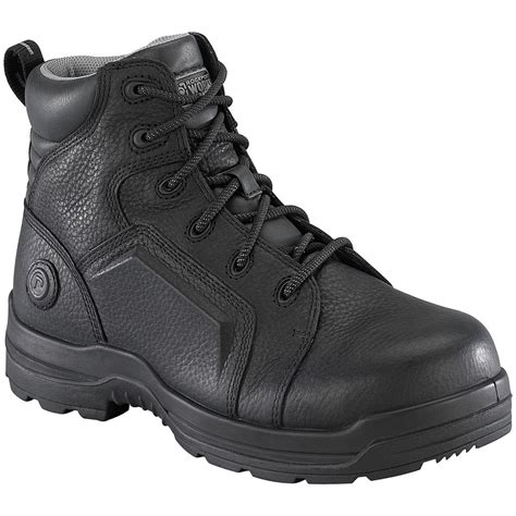 Men's Rockport Works RK6635 Work Boots, Black - 216013, Work Boots at Sportsman's Guide