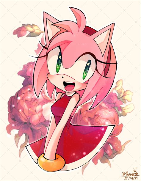 your daily dose of Amy Rose is here! | art by: Nase14 : r/AmyRose