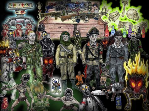 Call of Duty: Zombies Collage by The-Katherinator on DeviantArt