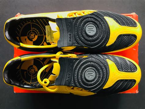 Nike T90 Laser II Tour Yellow / Black / Midnight Fog SG Limited Edition ...