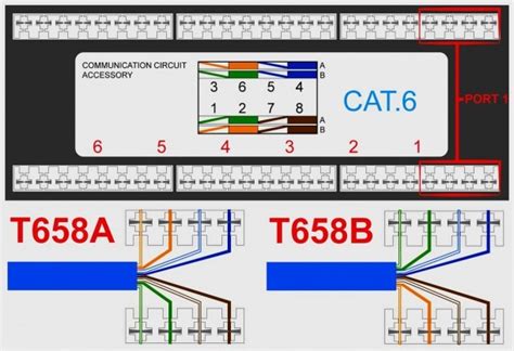 Cat 6 Connectors Diagram