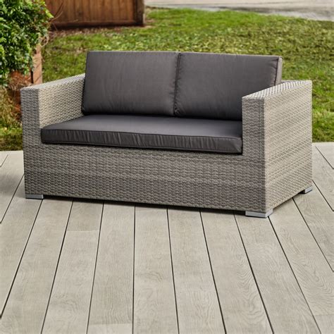 Cologne Rattan 2 Seater Sofa | Woodberry