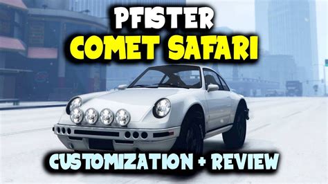 Pfister Comet Safari Customization + Review | GTA Online - YouTube