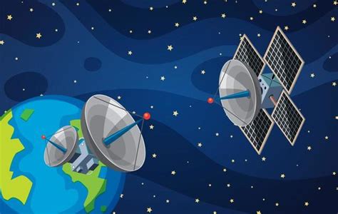 Satellite Vector Art, Icons, and Graphics for Free Download