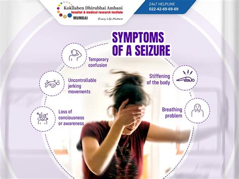 Identify the symptoms of a seizure