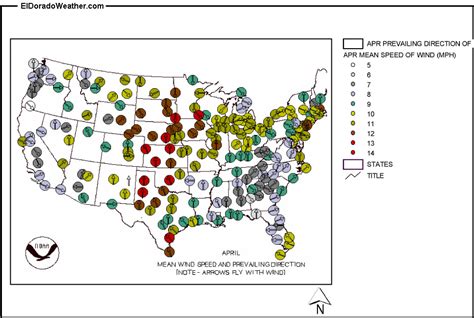 United States Yearly [Annual] and Monthly Mean Wind Speed and ...