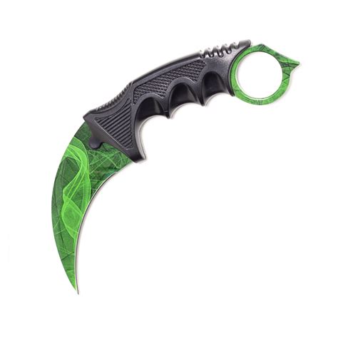 Karambit Emerald | Real Life Knife | CS2 customizado IRL por LootKnife