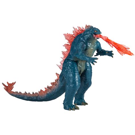 "Playmates Toys Godzilla x Kong 6"" Evolved Godzilla with Heat Ray - King Size Battle Toy ...