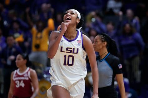 Angel Reese makes history as LSU women's basketball beats Alabama