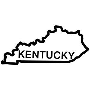 Kentucky State Silhouette at GetDrawings | Free download