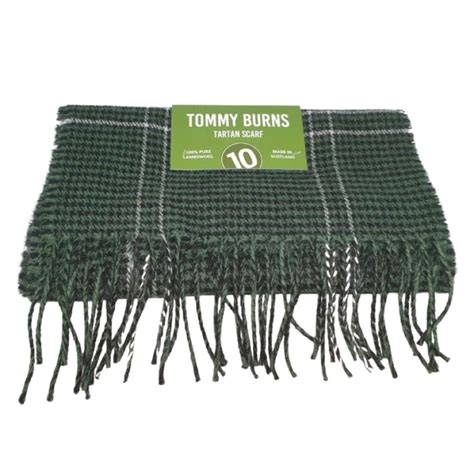 Tommy Burns tartan scarf | BOCA10