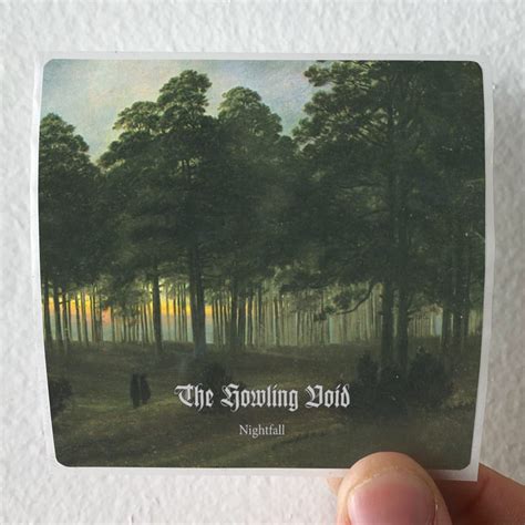 The Howling Void Nightfall Album Cover Sticker