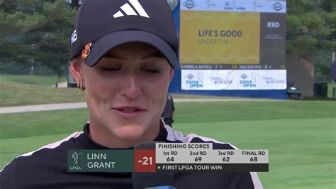 Linn Grant Final Round Interview | 2023 Dana Open | LPGA | Ladies Professional Golf Association