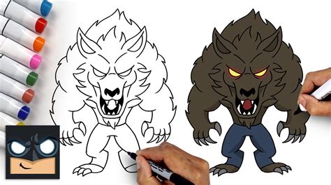 How To Draw A Werewolf Easy