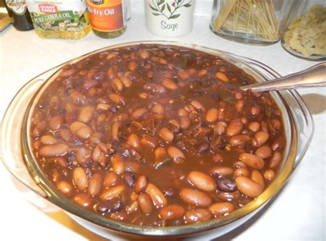 Southern Slow Cooked Baked Beans | Just A Pinch Recipes
