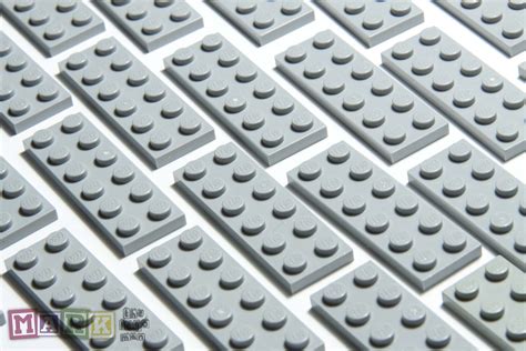 Lego 3795 Job Lot 22x Light Grey Plate 2×6 | Mad About Bricks