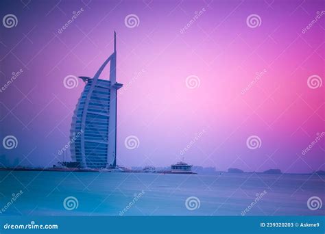 Burj al arab dubai uae fotografia stock editoriale. Immagine di vele ...