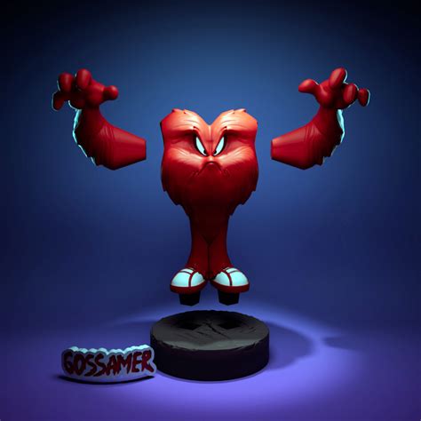 3D file Gossamer-Looney Tunes・3D print object to download・Cults