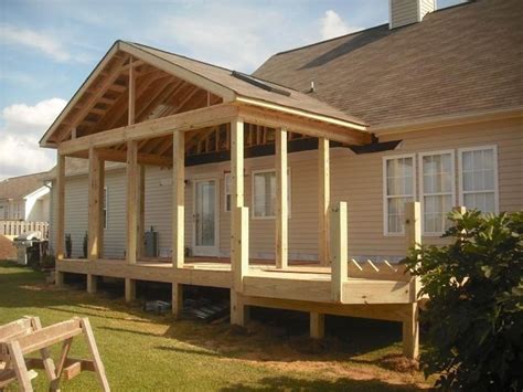 How To Attach Porch Roof To Side Of House at Cheryl Castro blog