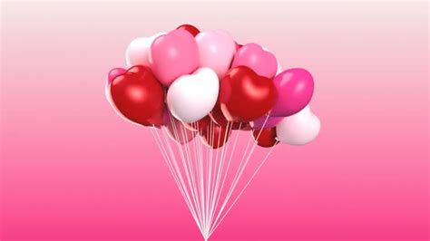 Valentine Heart Balloons Set A by 191ELEMENTS | VideoHive