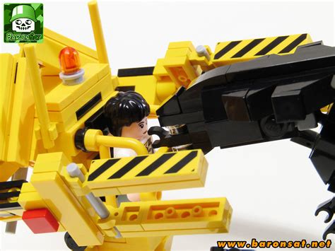 Alien Queen Vs Power Loader moc lego xenomorph custom model