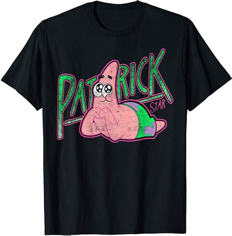 Patrick Star Vintage Cute Smile T-Shirt in 2020 | Shirts, T shirt, T shirts for women