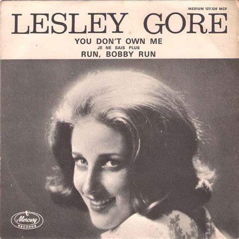 Lesley Gore - You Don't Own Me / Run Bobby, Run (1963, Vinyl) | Discogs