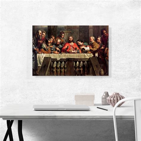 ARTCANVAS The Last Supper - Wrapped Canvas Painting | Wayfair